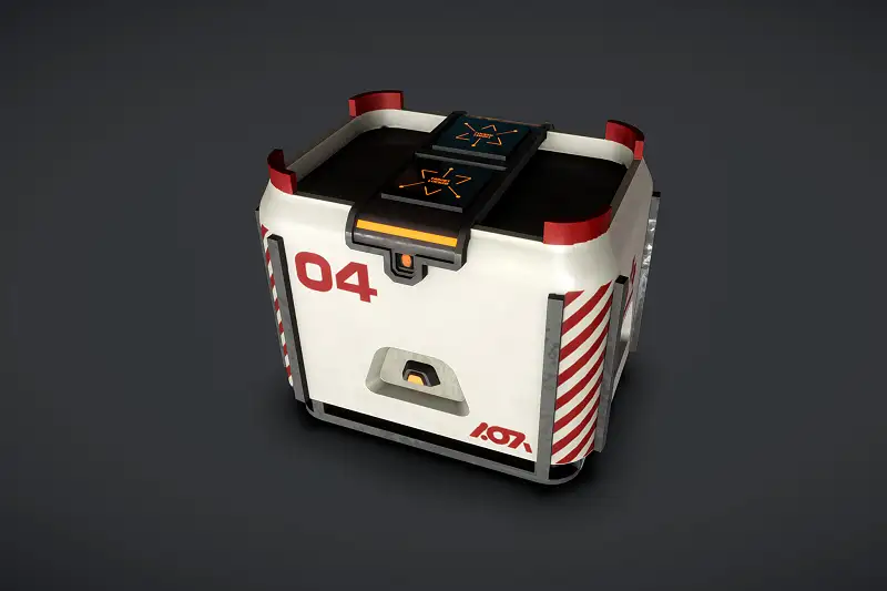 SciFi Crate 4. Asset Thumbnail