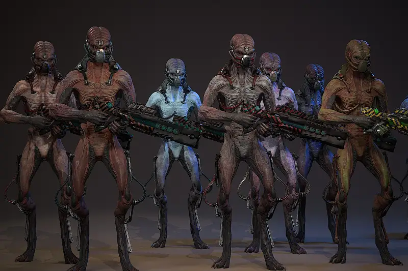 Alien Stormtrooper Asset Thumbnail
