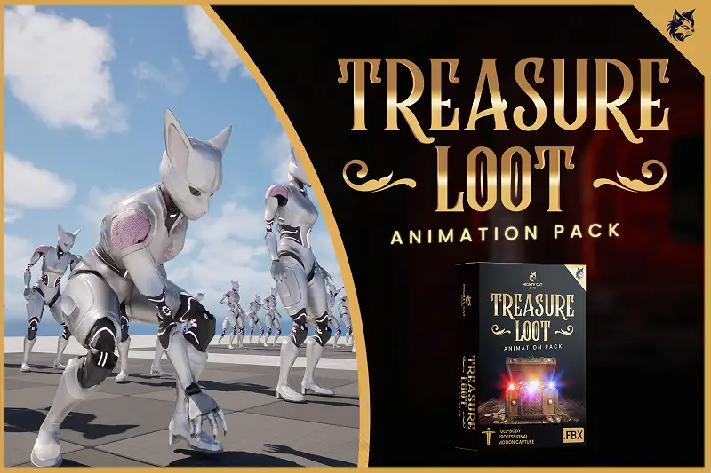 Treasure Loot Animation Pack Asset Thumbnail