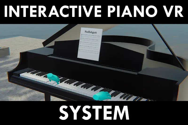 Immersive Virtual Piano Experience Asset Thumbnail