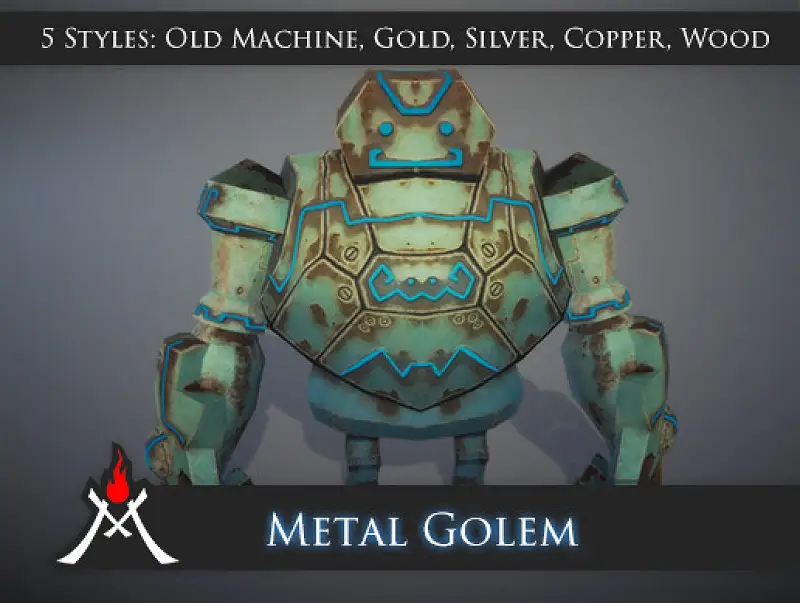 Metal Golem Asset Thumbnail