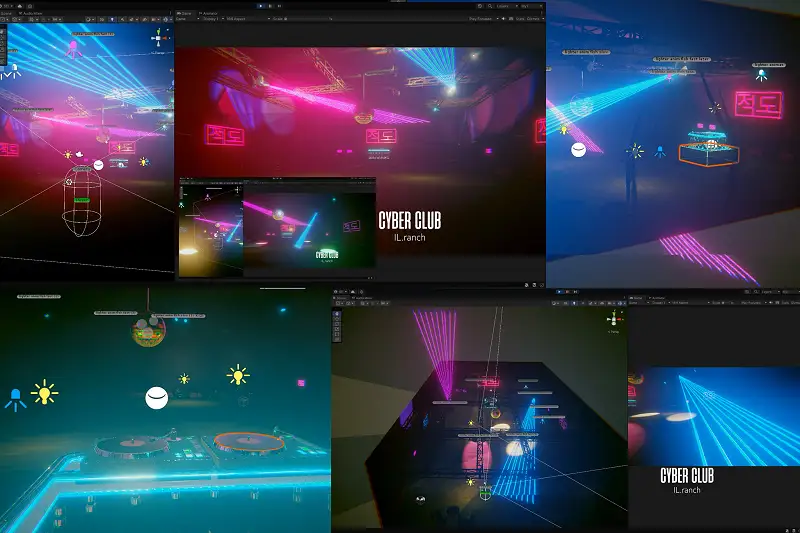Cyber Club - Night Club (URP) Asset Image