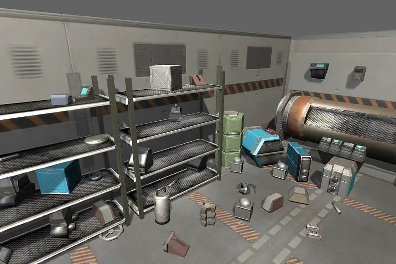 Sci-fi Objects Pack 1 Asset Thumbnail