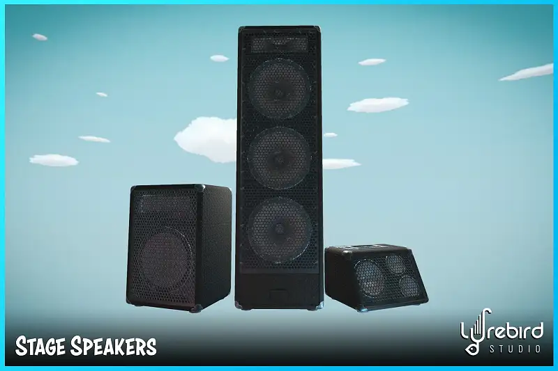Stage Speakers Asset Thumbnail