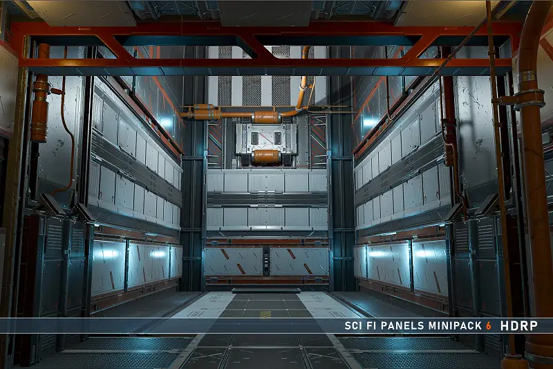 Sci-Fi Panels MiniPack 6 for HDRP Asset Thumbnail
