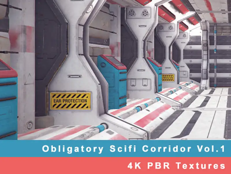 Obligatory Sci-fi Corridor Vol.1 Asset Thumbnail