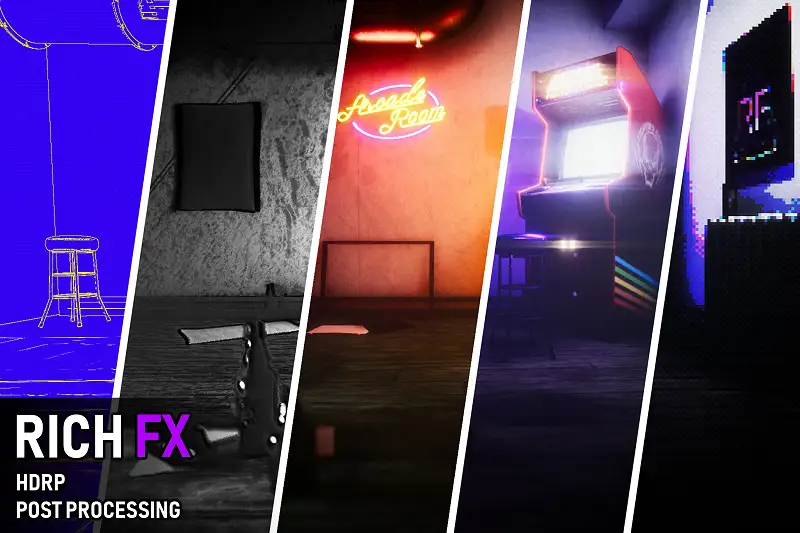 Rich FX - HDRP Post Processing Asset Thumbnail