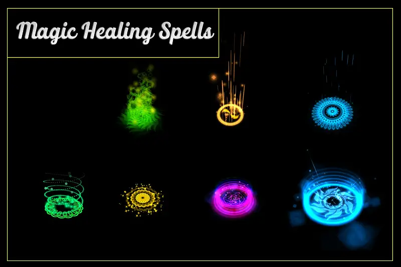Magic VFX Pack - Healing Spell and Hit FX Effects Asset Thumbnail