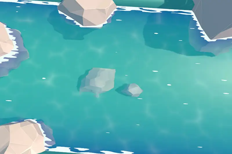 Simple Cartoon Water URP Asset Thumbnail
