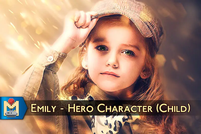 Emily - Child Hero Character Voice Pack Asset Thumbnail