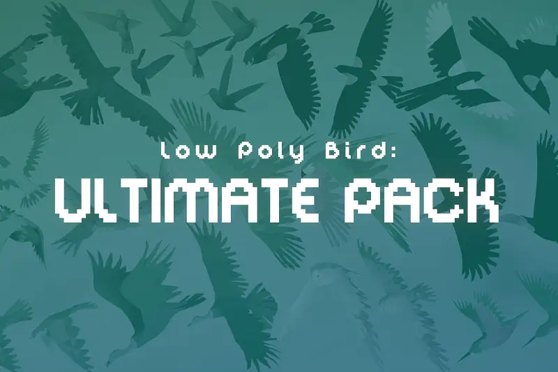 Low Poly Bird: Ultimate Pack Asset Thumbnail