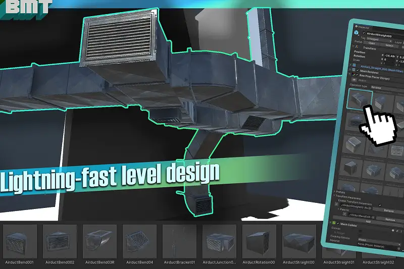 Modular Airduct System with BMT Workflow Asset Thumbnail