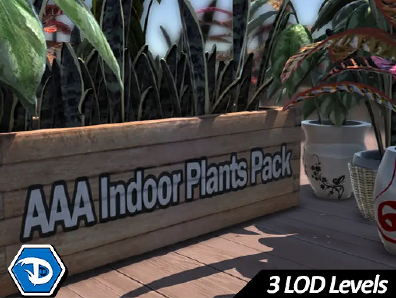 AAA Indoor Plants Pack Asset Thumbnail