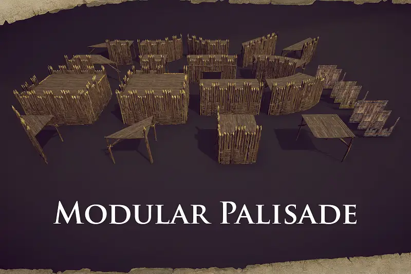 Medieval Modular Palisade Pack Asset Thumbnail