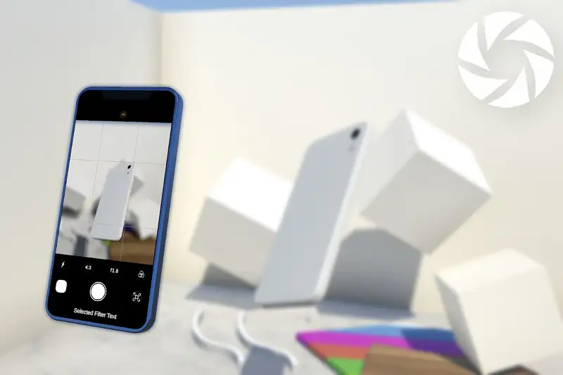 Pixel Capture : Photo mode built into a phone interface Asset Thumbnail
