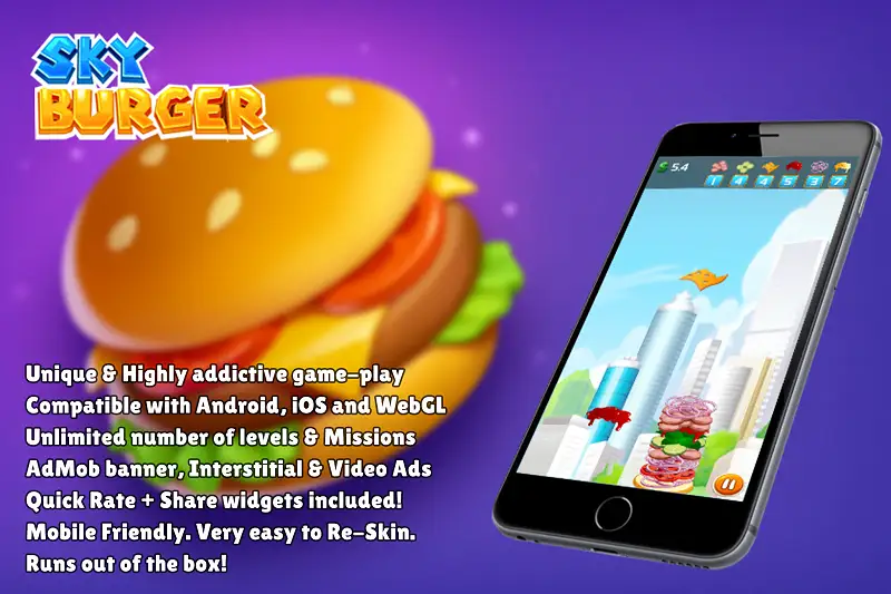 Sky Burger Complete Game Kit Asset Thumbnail