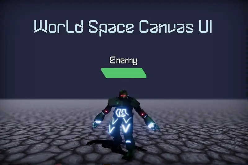 World Space Canvas UI Asset Thumbnail