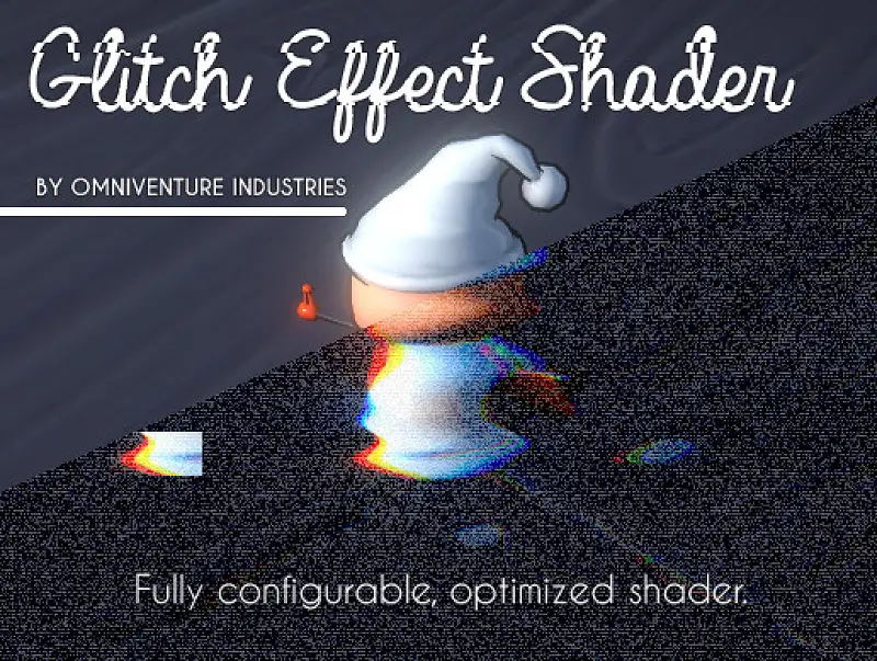 Camera Glitch Effect Shader Asset Thumbnail