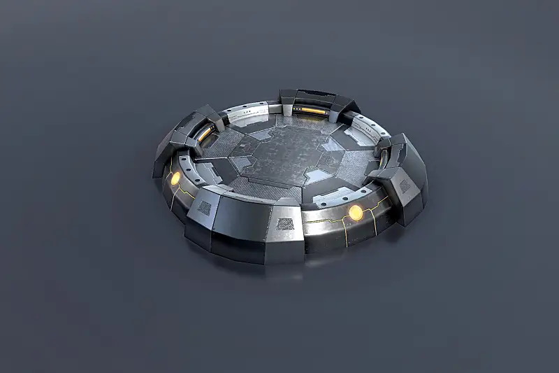 Sci-Fi Platform (Type B) Asset Thumbnail
