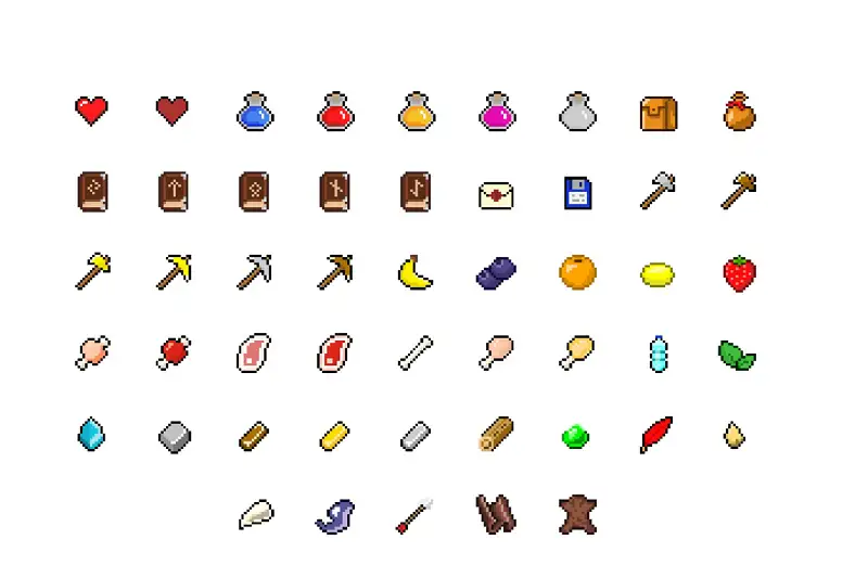 Pixel Art Icon asset Asset Thumbnail