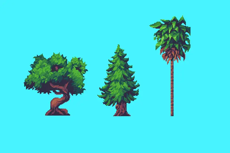 SunnyLand Trees Pack Asset Thumbnail