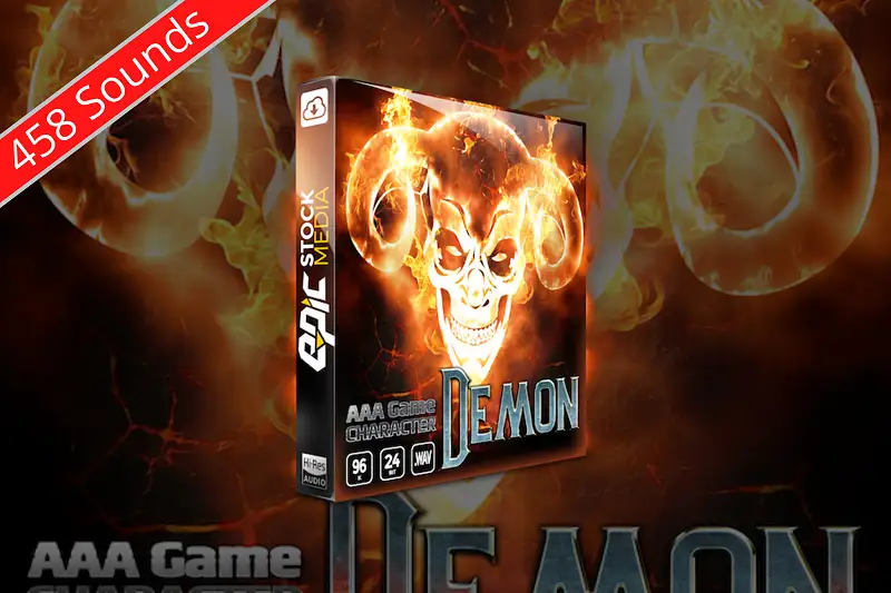 AAA Game Character Demon Voice Sounds Asset Thumbnail