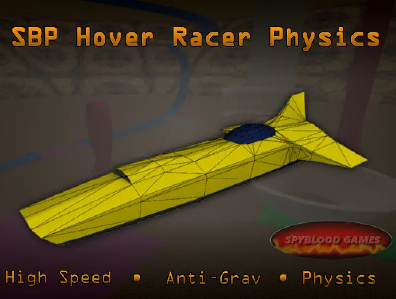 SBP Hover Racer Physics Asset Thumbnail