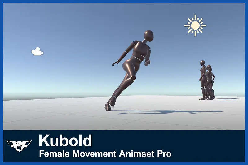Female Movement Animset Pro Asset Thumbnail