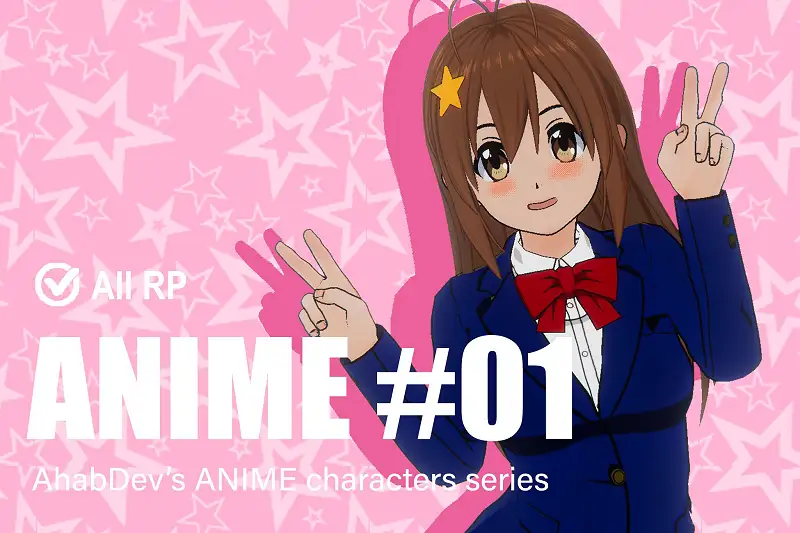 Ahab's ANIME Character #1 Asset Thumbnail