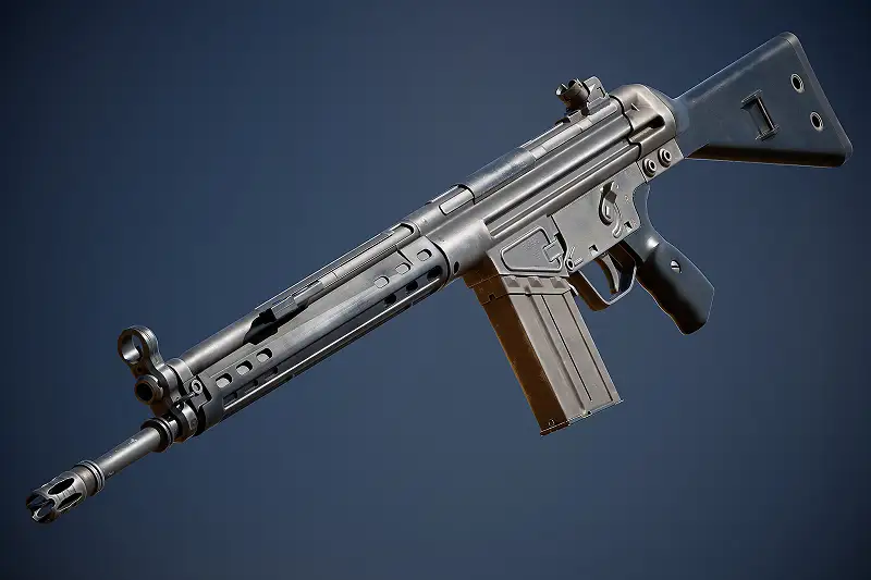 AK4 Battle Rifle - FPS Weapon Asset Asset Thumbnail