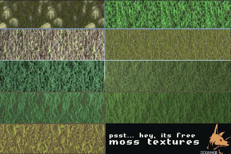 Moss Textures for Unity Asset Thumbnail