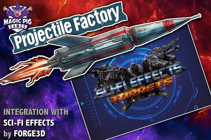 Projectile Factory for Sci-Fi Effects Asset Thumbnail