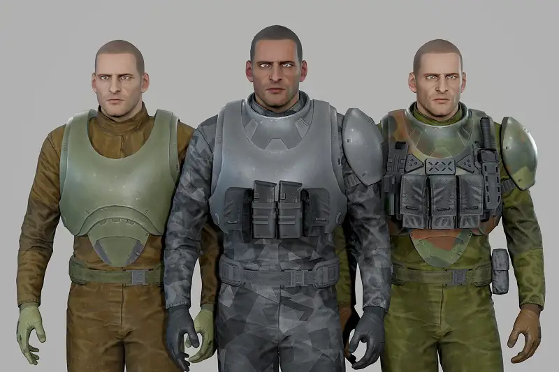 Scifi Troopers Asset Thumbnail
