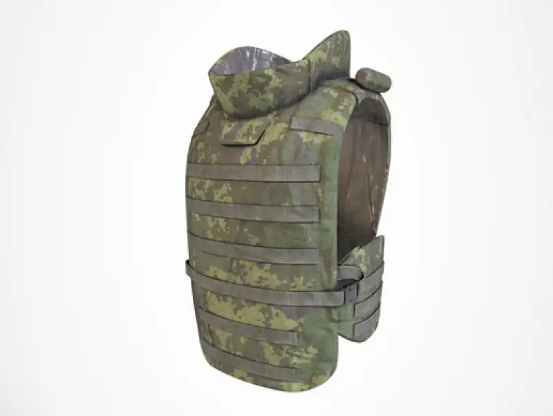 Bulletproof Vest 6B43 Russian Ratnik Asset Thumbnail