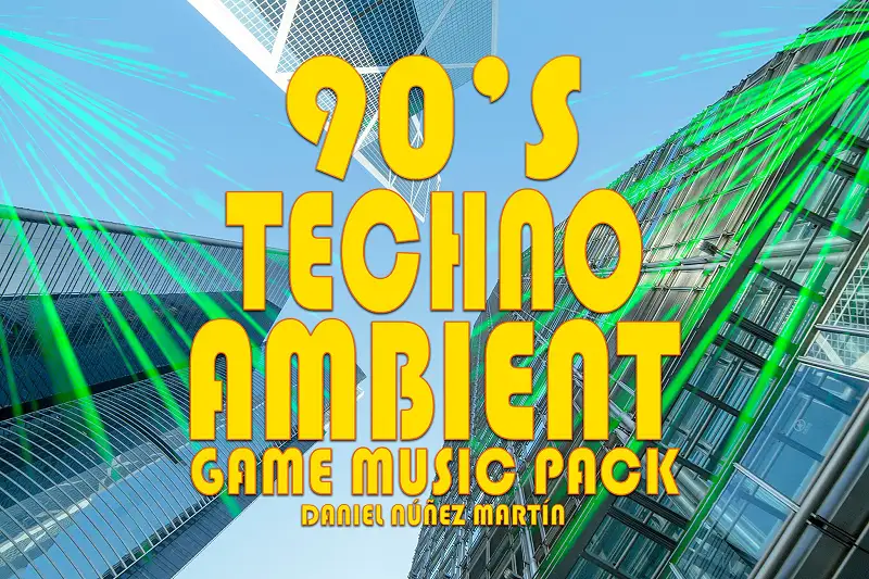 Energetic 90's Techno Ambient Music Pack Asset Thumbnail