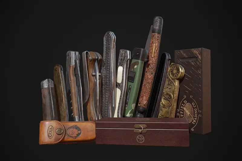 Pocket Knifes - A Asset Thumbnail