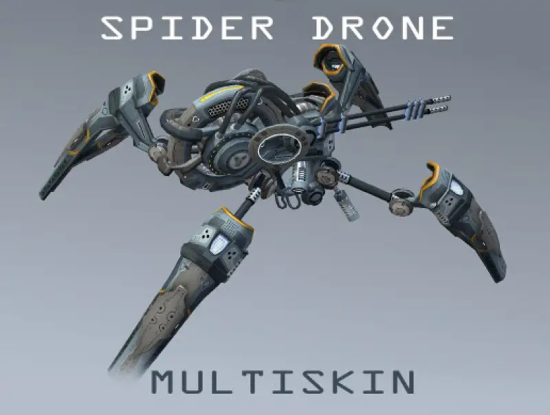 Spider Drone Asset Thumbnail