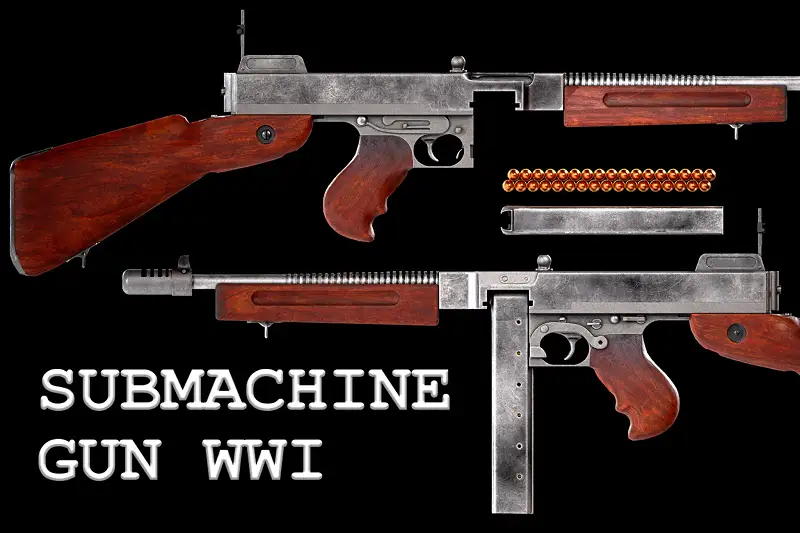 Submachine Gun - FPQC Asset Thumbnail