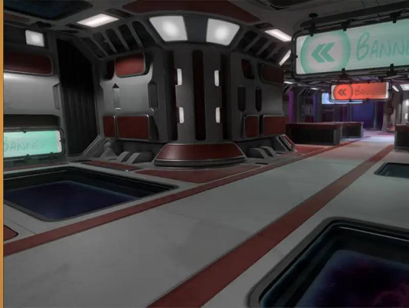Modular sci-fi Residential sector A Asset Image