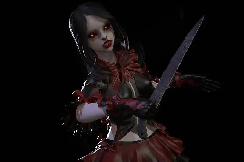 Scary Little Girl Asset Thumbnail