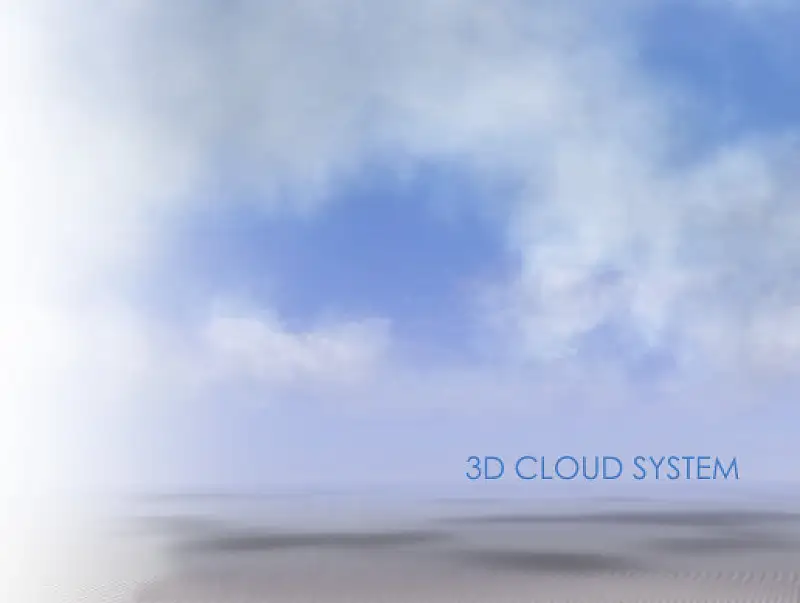 3D Cloud System Asset Image
