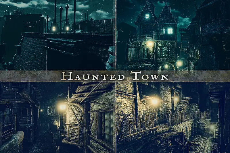 Haunted Town Asset Thumbnail