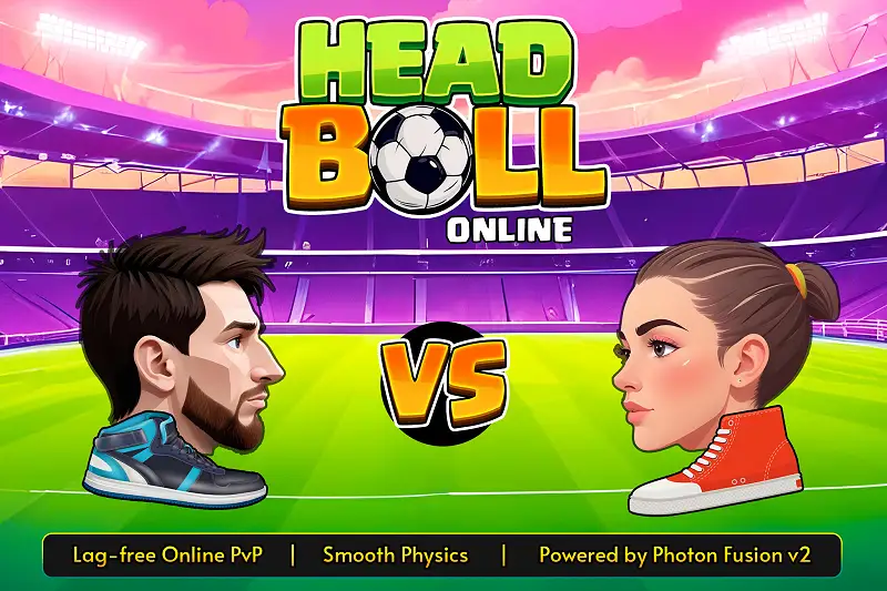 Head Ball Online Multiplayer (Photon Fusion 2) Asset Thumbnail