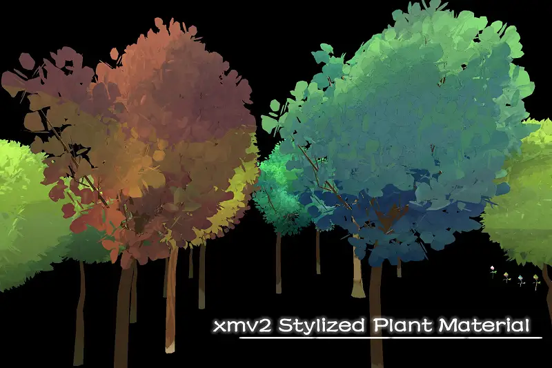 Stylized Plant Material for Unity Asset Thumbnail