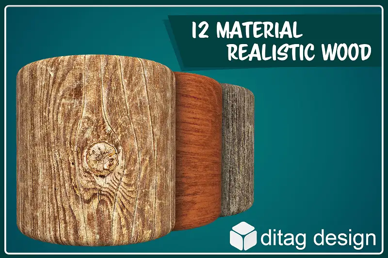 Wood - Realistic 4K PBR Collection Vol.02 Asset Thumbnail
