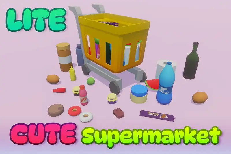 Cute Supermarket Lite Asset Thumbnail