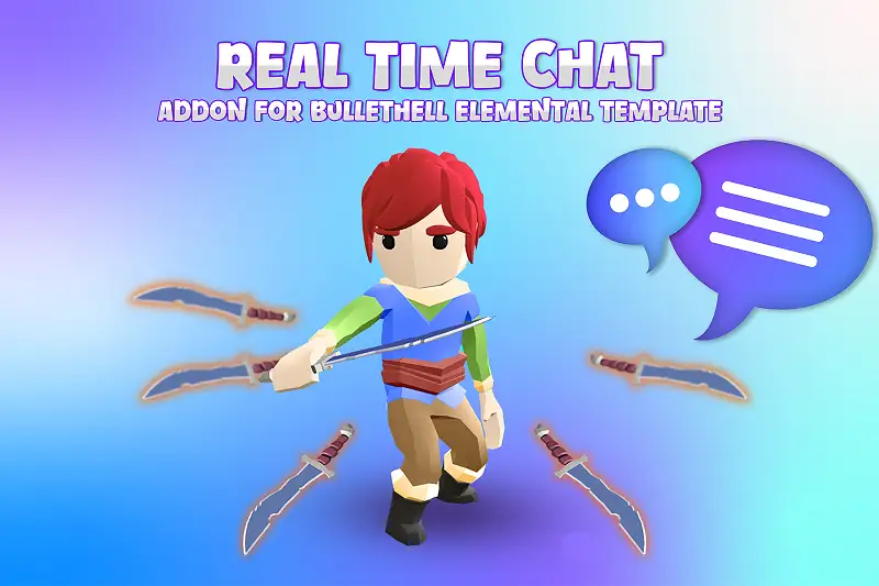 Realtime Chat Addon for BulletHell Elemental Template Asset Thumbnail