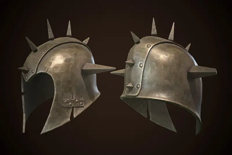Orc Helmet 03 Asset Thumbnail