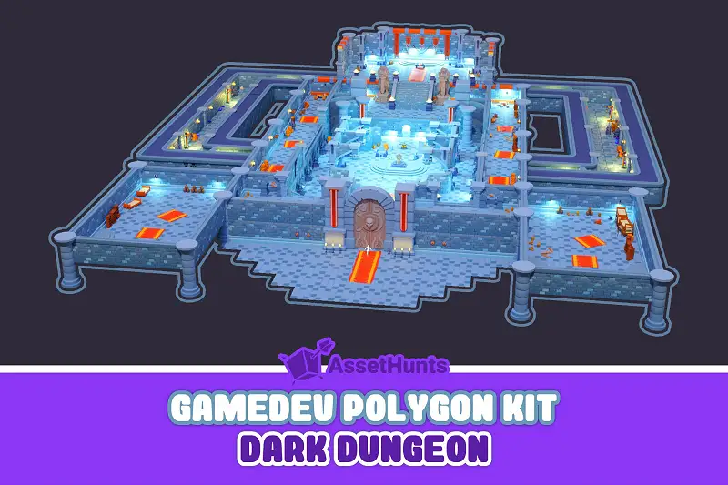 Dark Dungeon Game Assets Asset Thumbnail