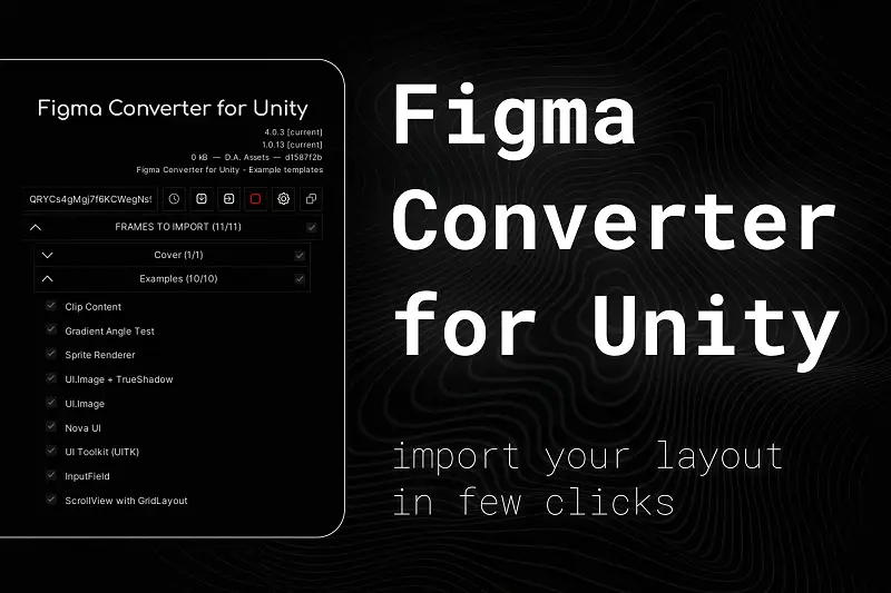 Figma Converter for Unity Asset Thumbnail
